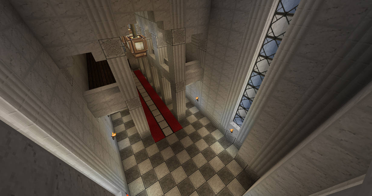 Minecraft Castle Throne-room by The-Cold-Prince on DeviantArt
