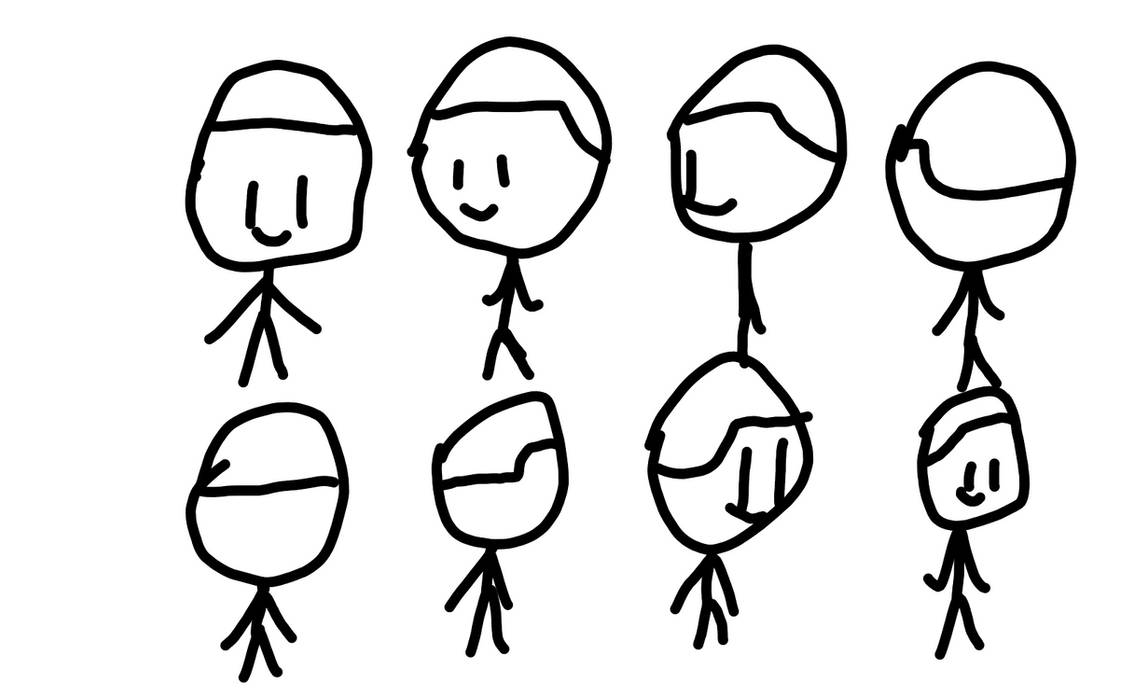 Stickman Base Reference Stickmin Model Reference by RussellArvilleFan on DeviantArt