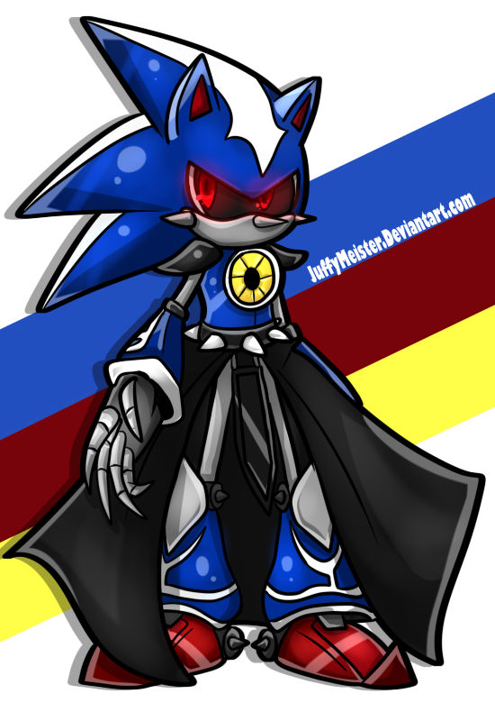 Neo Metal Sonic by Advert-man.deviantart.com on @DeviantArt