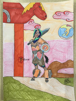 Yathorse, the Fair Battle Horse