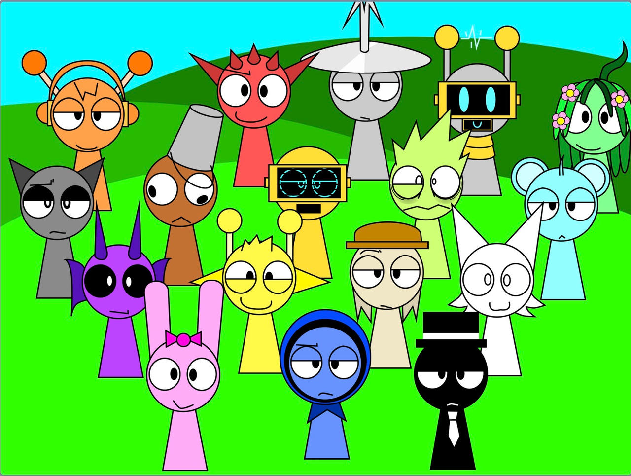 Sprnuik Sprunki Characters (My Version on scratch) by PolandlingTheKing on ...