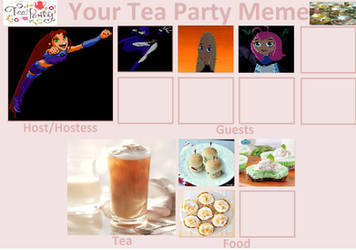 Starfire's tea party