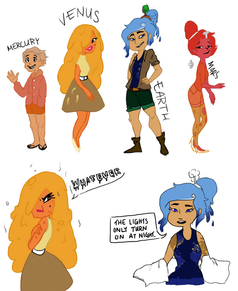 Some Planets As Humans By Outlandishgreen On DeviantArt some-planets-as-humans-by-outlandishgreen-on-deviantart