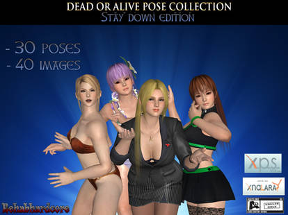 Dead or Alive Pose Collection - Stay Down edition