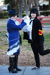 Ciel and Hibari? :D