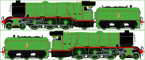 Thomas Henry Old Shape Rws Realistic Version by jose99999999999 on ...