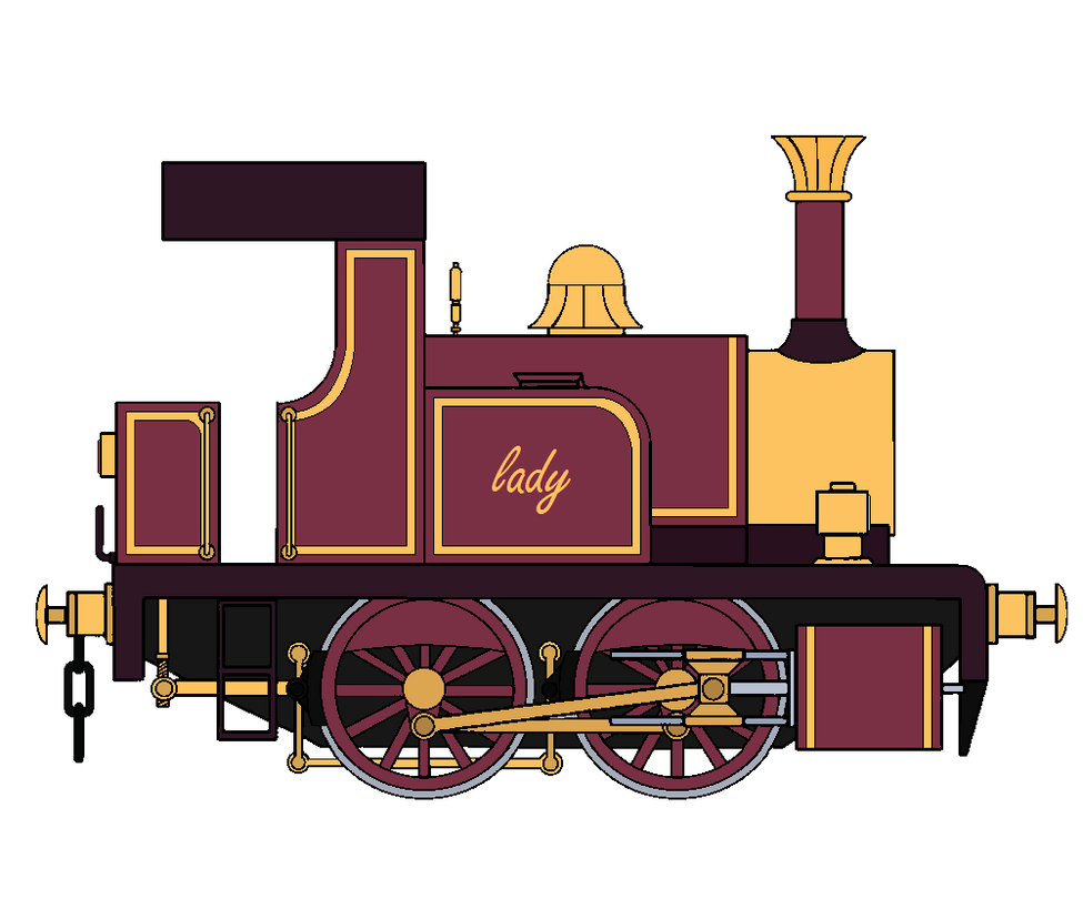 Thomas Lady Rws Thomas Lady The Golden Engine Custom by jose99999999999 on DeviantArt