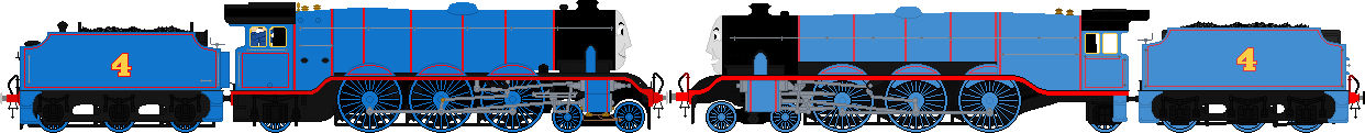 Papercraft Rws Gordon Thomas Gordon Rws And Triang Gordon by jose99999999999 on DeviantArt