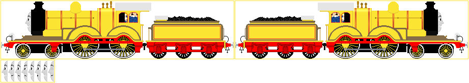 The Yellow Engine Thomas Molly The Yellow Engine Model Era by jose99999999999 on DeviantArt