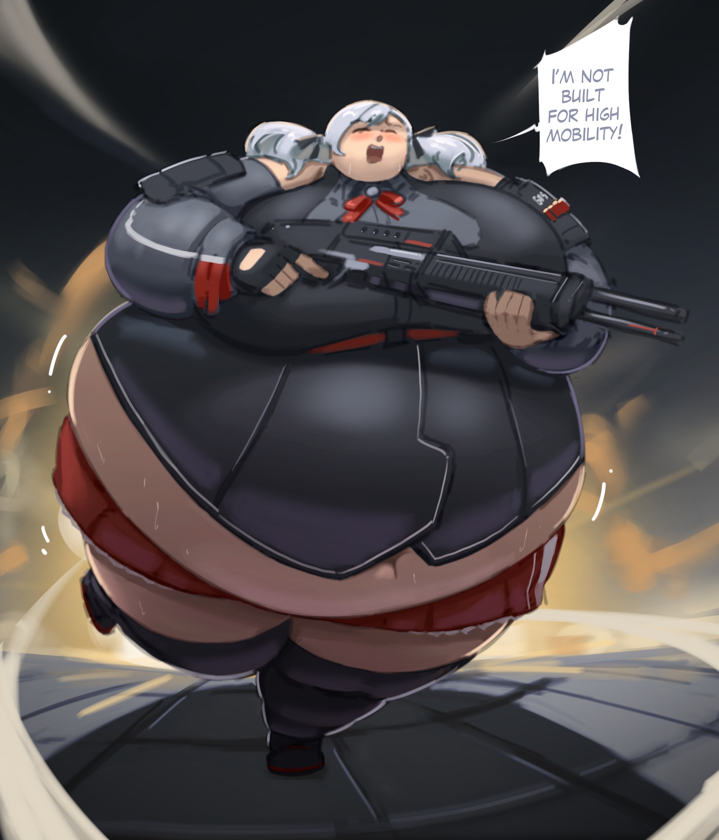 Fat Fallout Deviantart Fat SPAS-12 by weirdAIstorygirl on DeviantArt