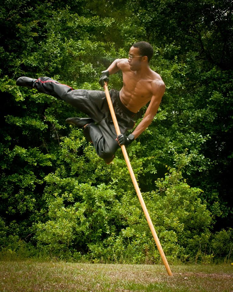Monkey staff pose 2 by tntjperic