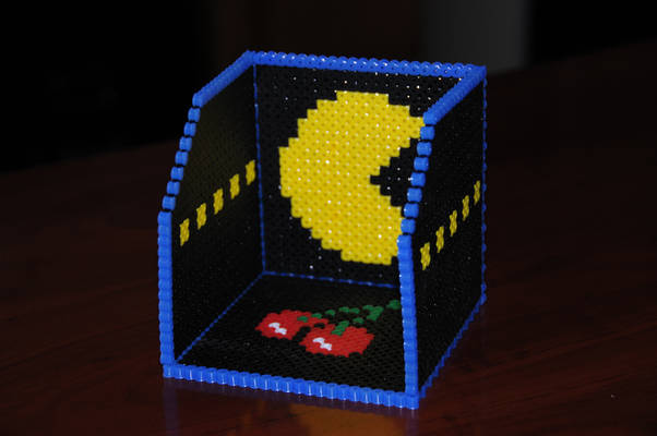 Perler Pacman Coaster Box