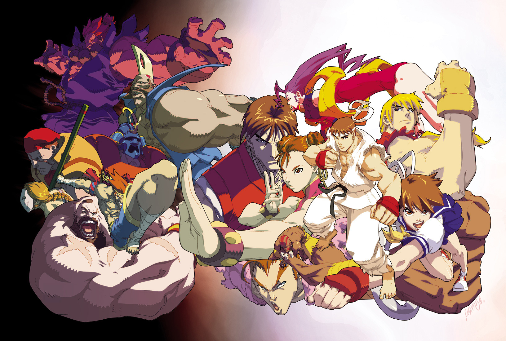 Street Fighter Alpha DVD wrap