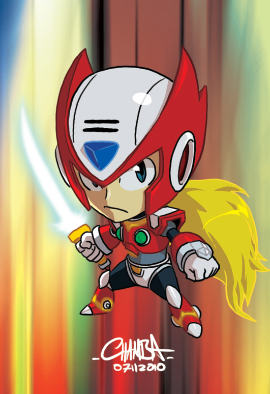 Zero from MMX, Chibi'd-Out