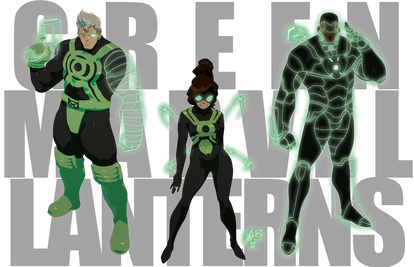 Green MARVEL Lanterns