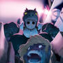 the Monster and the Dame