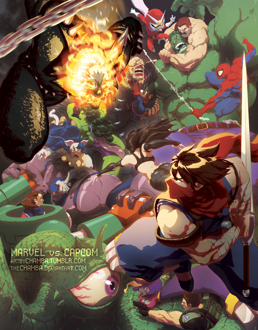 MARVEL vs CAPCOM by theCHAMBA on DeviantArt
