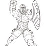 Avengers - CAPTAIN - animated GIF slide