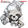 RoseCityComicCon2014 - Rocket Raccoon