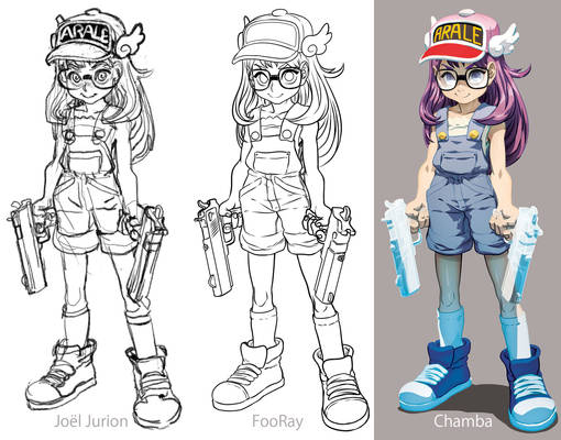 Parts of Arale Norimaki