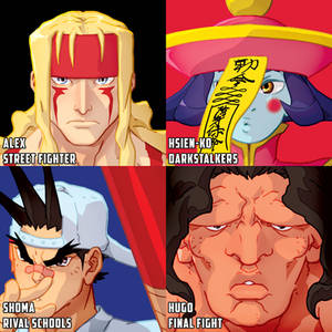 some more Capcom heads