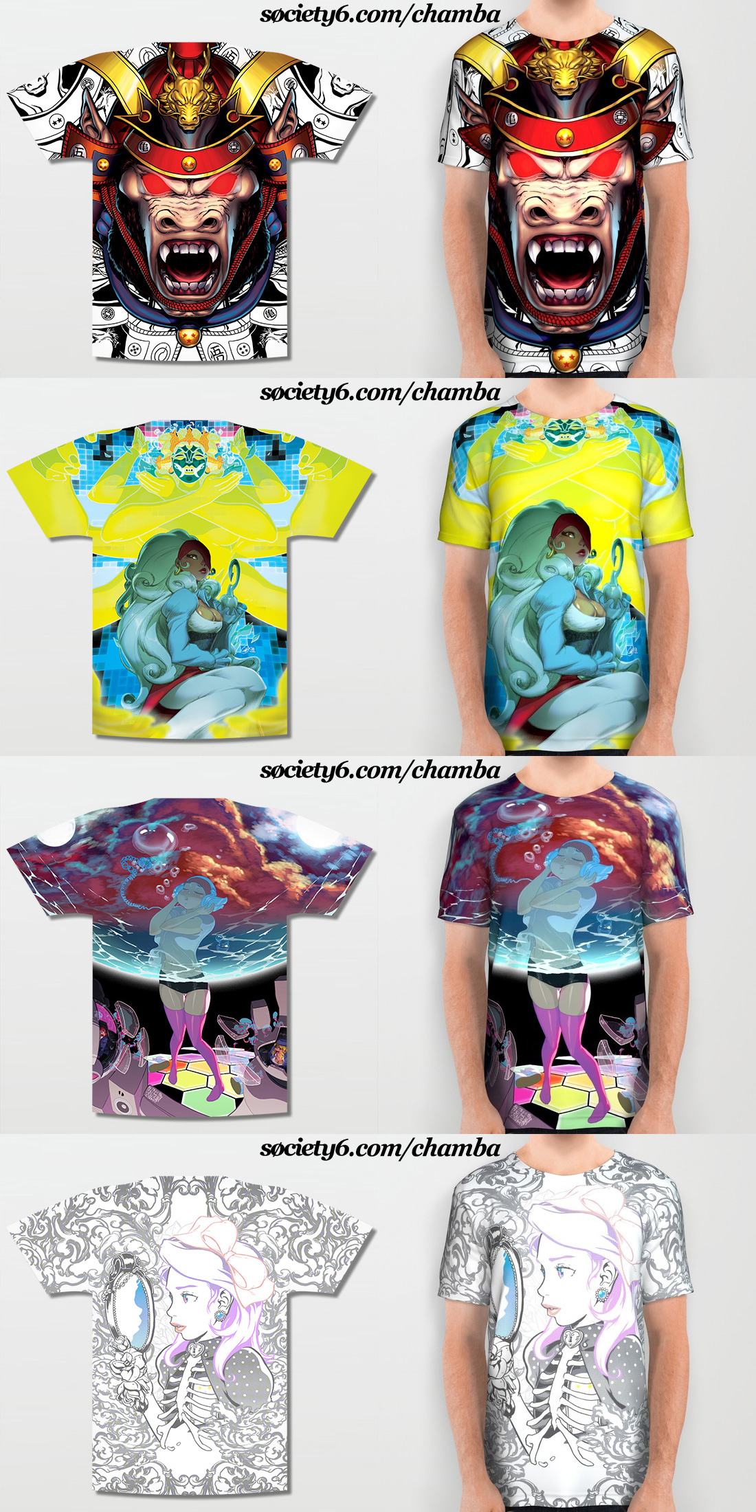 Society6 all over shirts