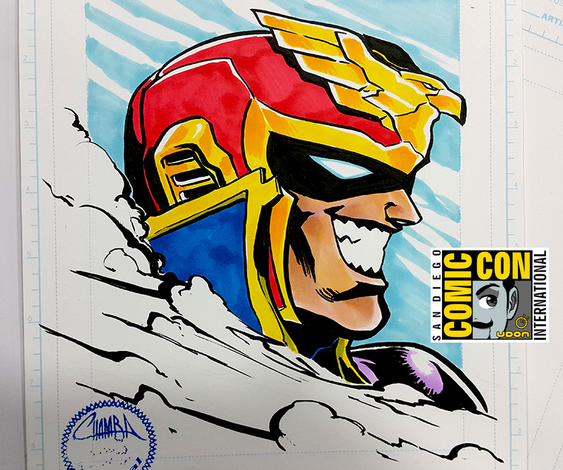 SDCC2015 - Captain Falcon