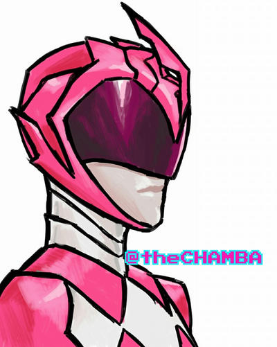 024 - Pink Ranger by theCHAMBA on DeviantArt
