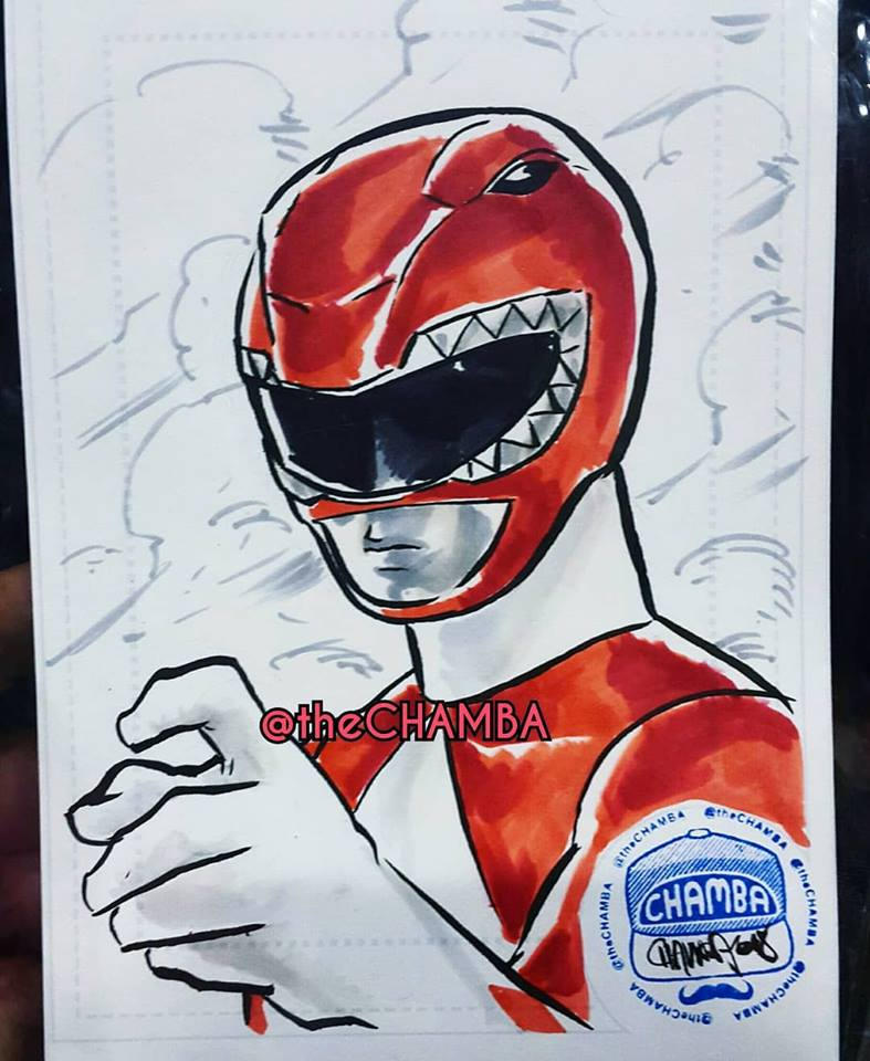 OzCC2018 - Red Ranger by theCHAMBA on DeviantArt