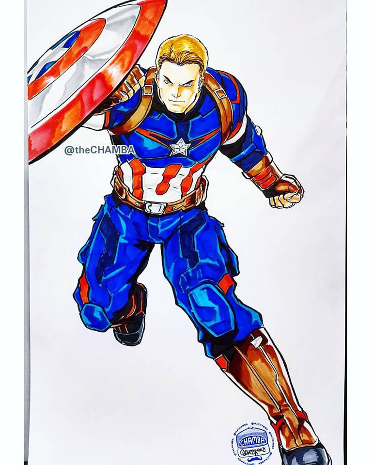 OzCC2018 - Captain America by theCHAMBA