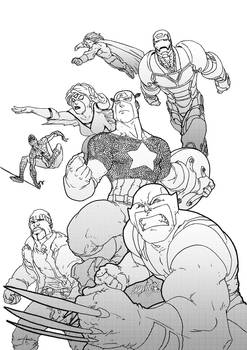 Linewerks - the 'new' Avengers