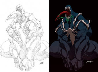 Chamba's Venom - pencil2colour