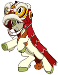 Autumn Blaze Lion Dance by Alexi148