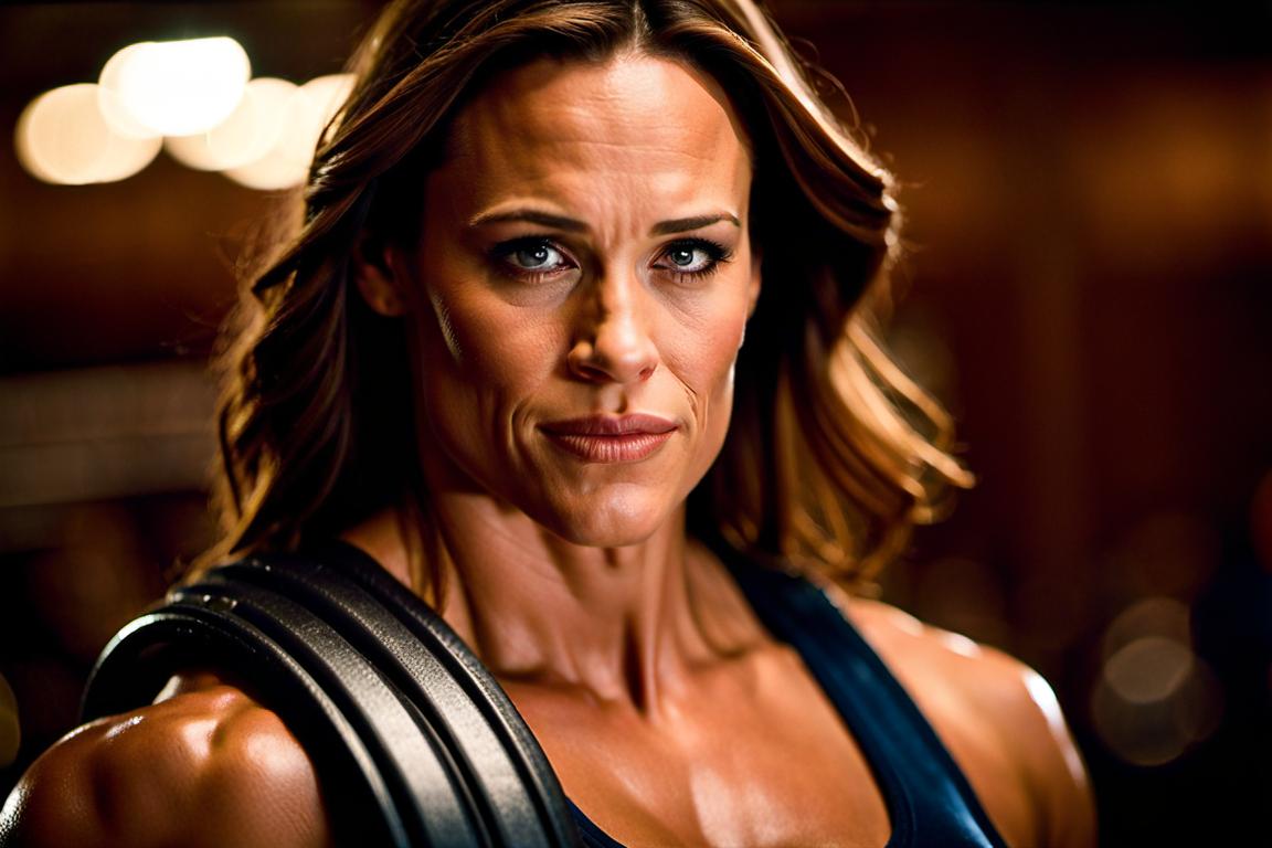 Jennifer Garner As A Mighty Bodybuilder by musclefan1988 on DeviantArt