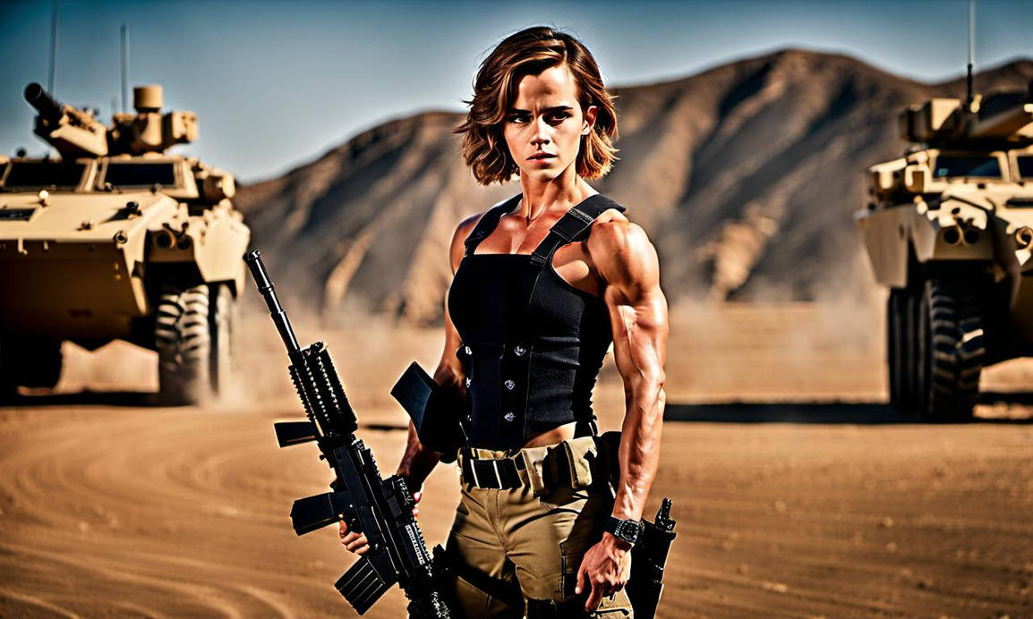 Emma Army Emma Watson in the army by musclefan1988 on DeviantArt