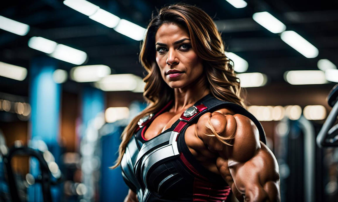 Isabel Muscular Isabela as the mighty thor by musclefan1988 on DeviantArt