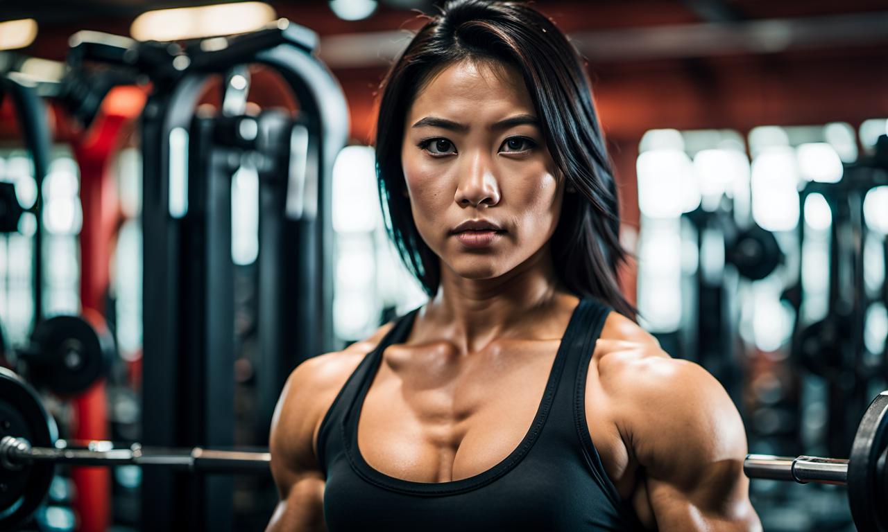 Asia Bodybuilder Asian Female Bodybuilder. by musclefan1988 on DeviantArt