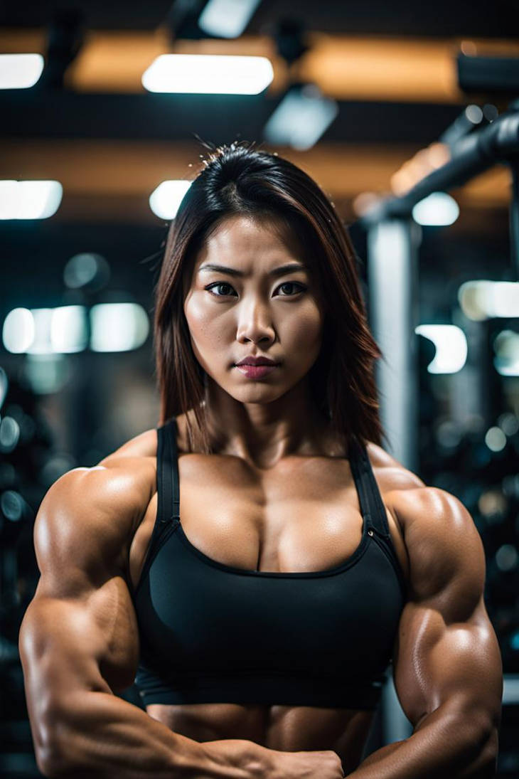 Asia Bodybuilder Asian Female Bodybuilder. by musclefan1988 on DeviantArt