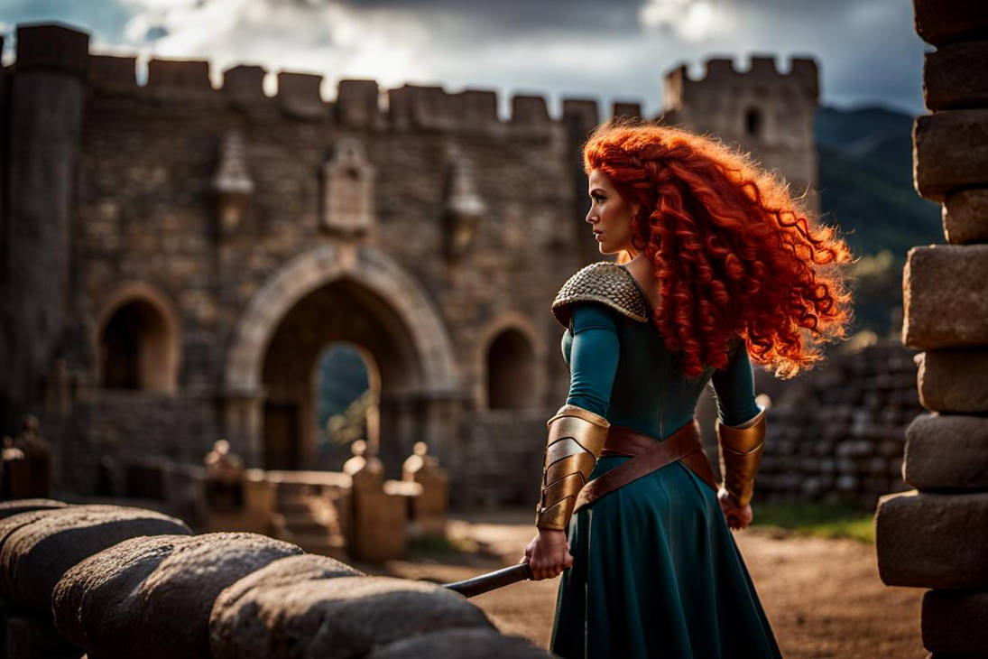 Merida From Brave. Bodybuilder by musclefan1988 on DeviantArt