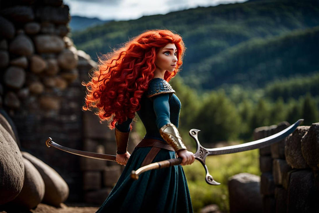 Merida From Brave. Bodybuilder by musclefan1988 on DeviantArt