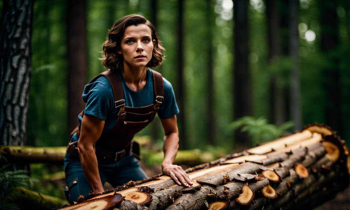 Milly Bodybuilder Millie Bobby Brown Bodybuilder. As A Lumberjack by musclefan1988 on ...