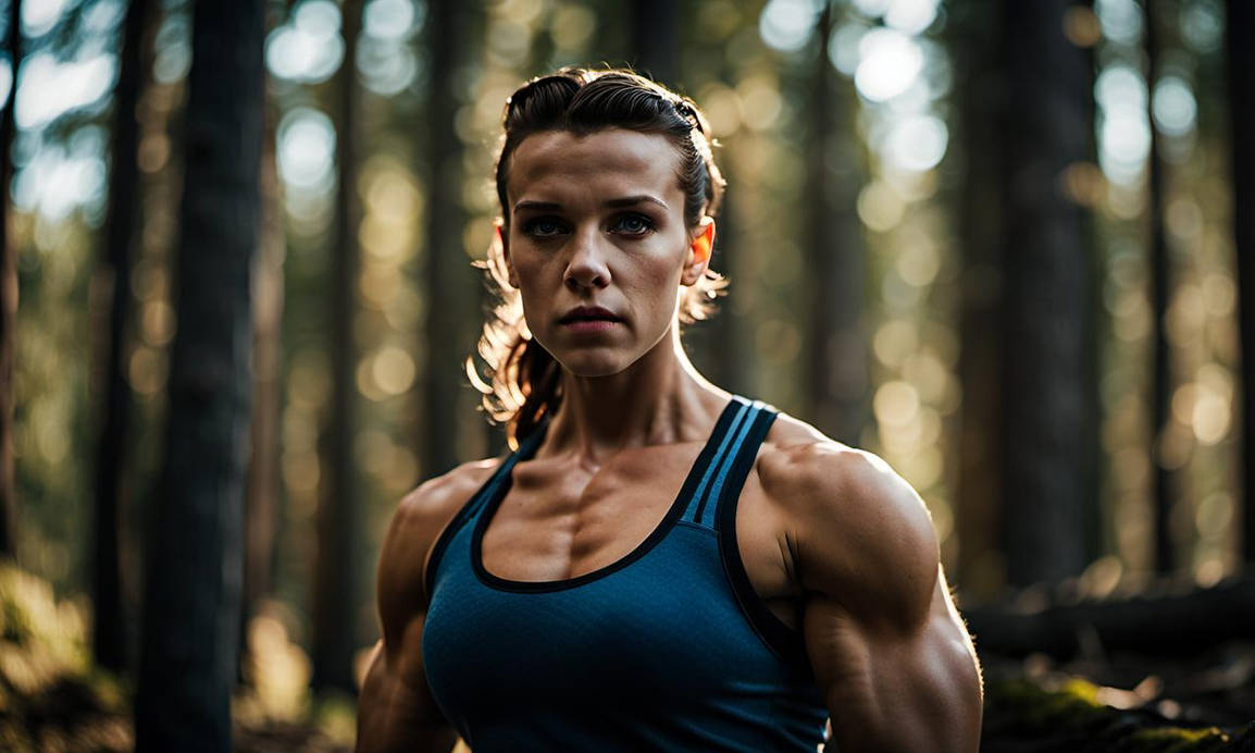 Milly Bodybuilder Millie Bobby Brown Bodybuilder. As A Lumberjack by musclefan1988 on ...
