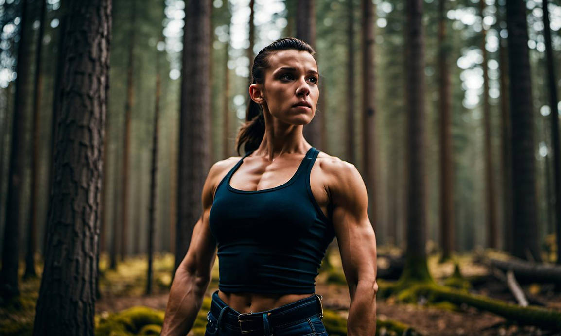Milly Bodybuilder Millie Bobby Brown Bodybuilder. As A Lumberjack by musclefan1988 on ...