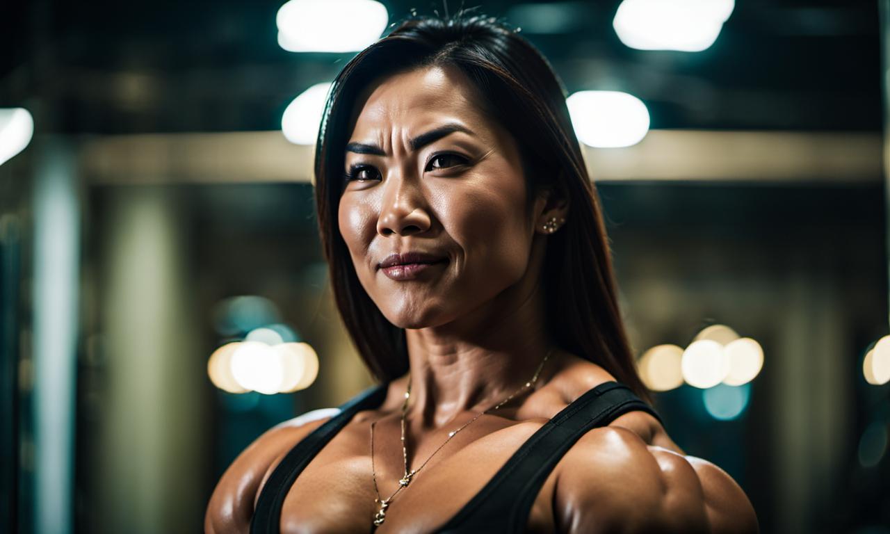 Asia Bodybuilder Asian Female Bodybuilder Looking Strong by musclefan1988 on DeviantArt