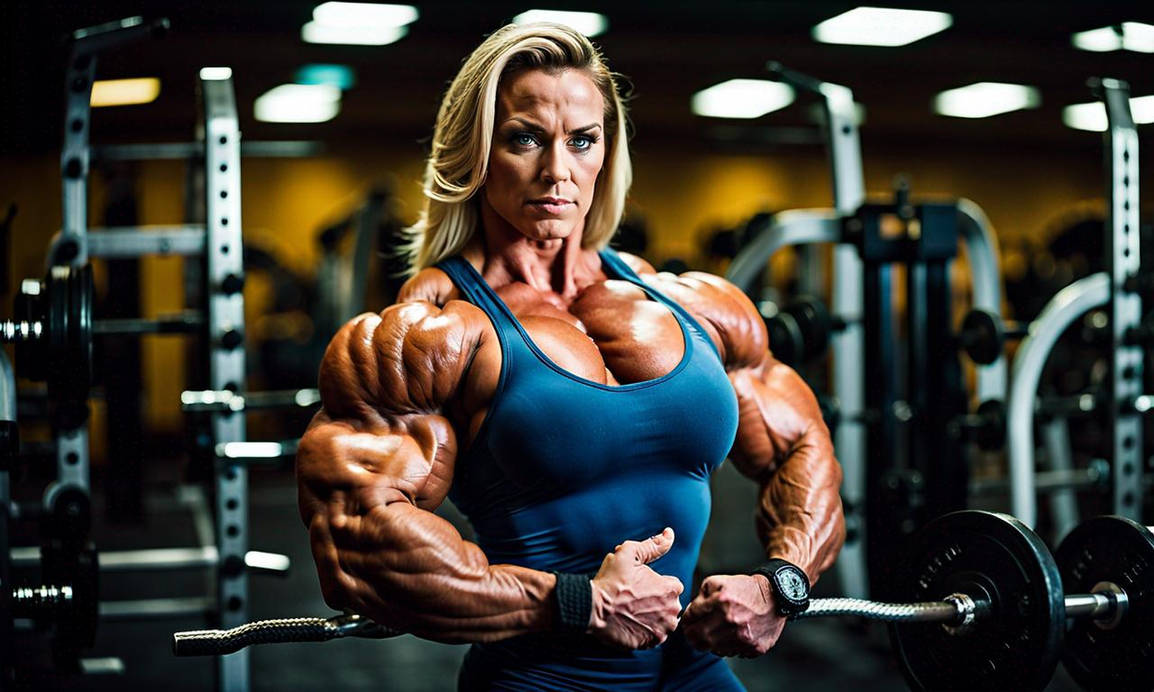 Bodybuilder Fan female Bodybuilder by musclefan1988 on DeviantArt
