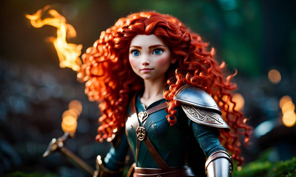 Merida In Braveheart by disneydark on DeviantArt
