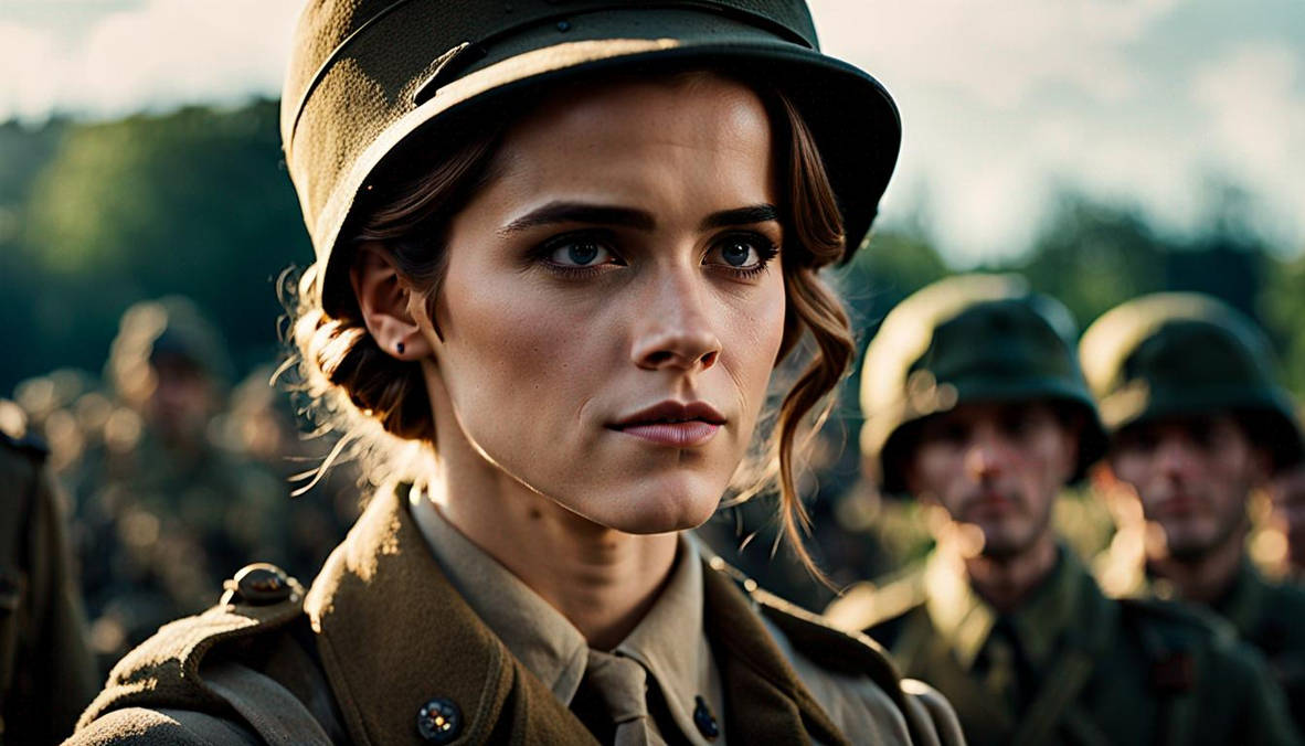 Emma Army Emma Watson in Army Uniform by worland2013 on DeviantArt