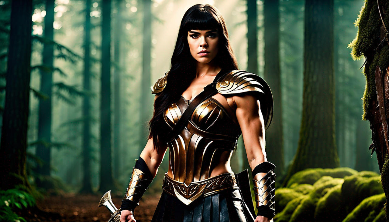 Princess Bodybuilder Hailee steinfeld as xena warrior princess by musclefan1988 on DeviantArt