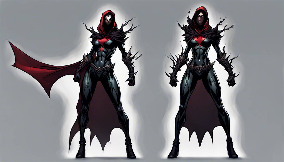 A Female Spawn Dark Hero by musclefan1988 on DeviantArt