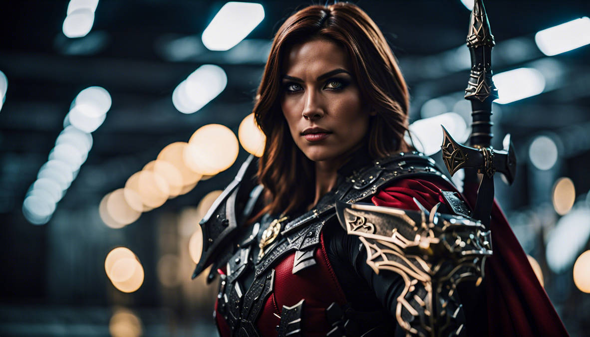 A Female Spawn Warrior by musclefan1988 on DeviantArt